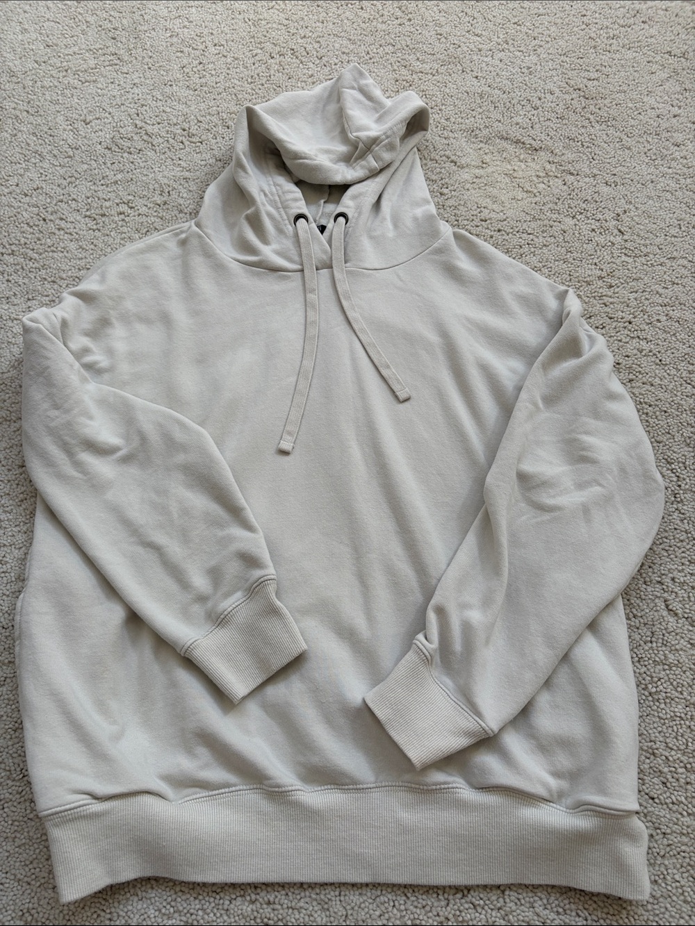 Buffalo David Bitton Women's Hooded Sweatshirt in Light Cream